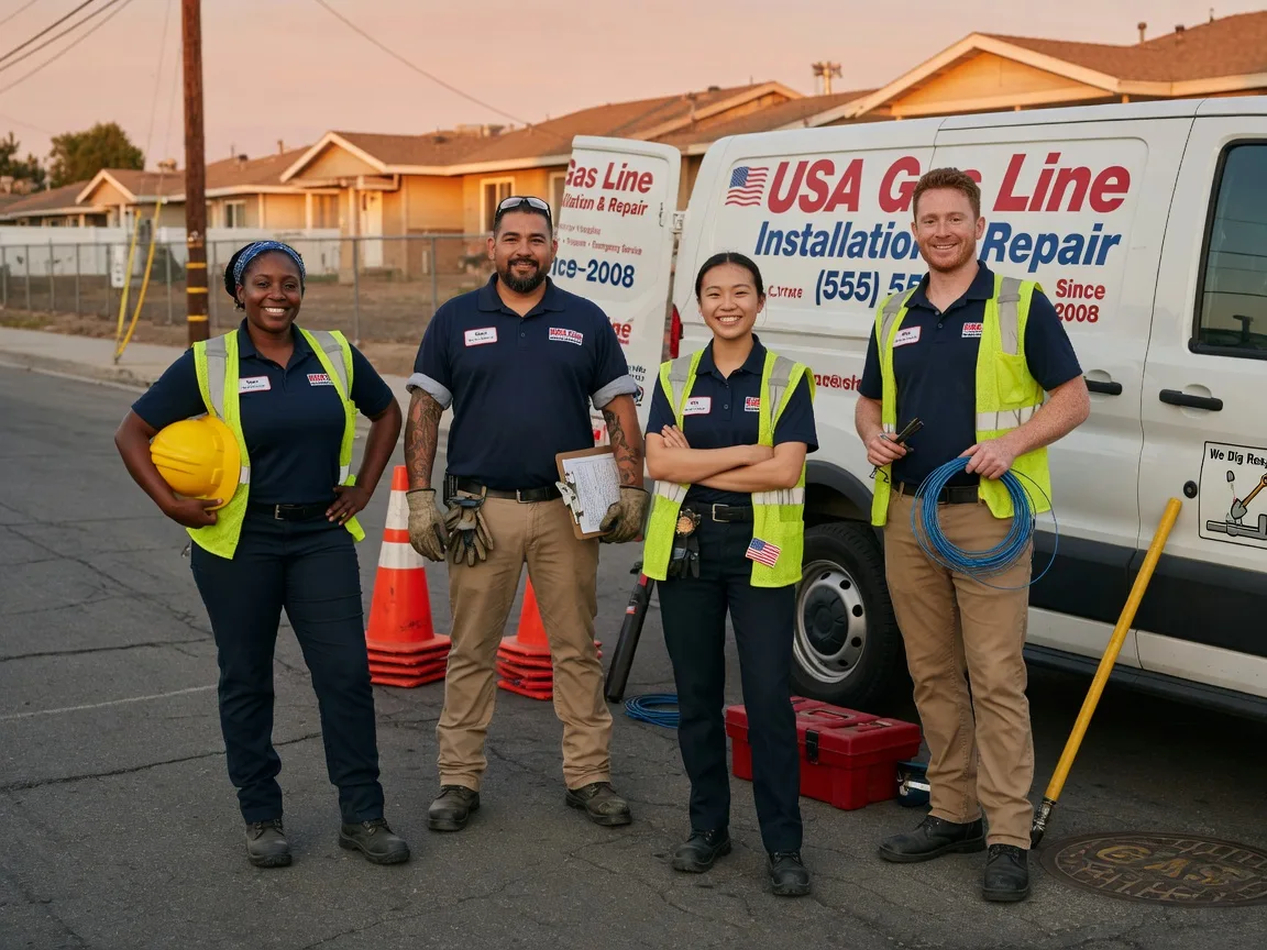 Gas Line Installation company in Santa Teresa, NM